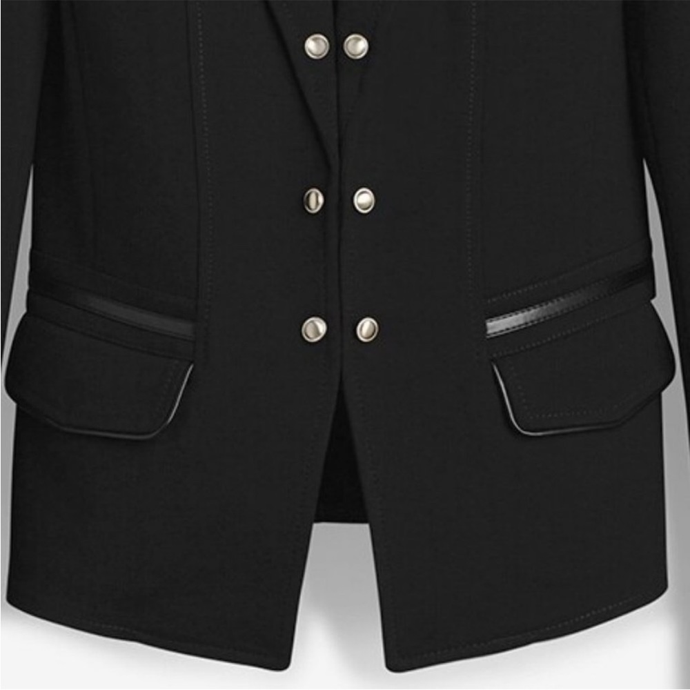 White House black market Ponte Military style blazer jacket - Picture 5 of 14